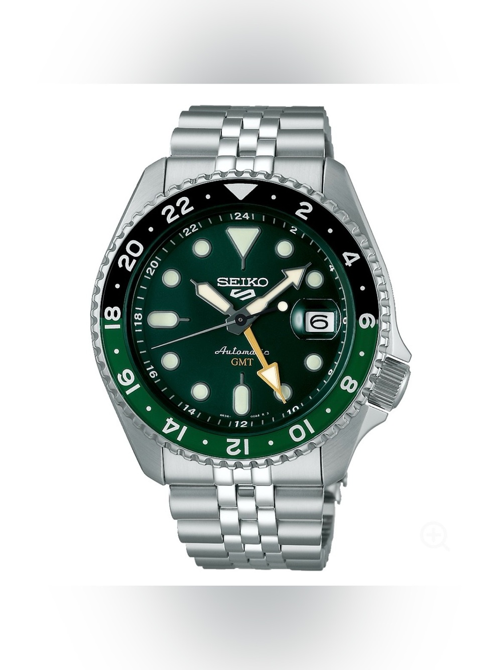 Seiko Men's 5 Sports Automatic GMT Watch SSK035